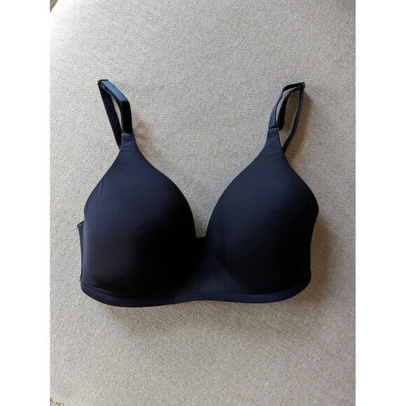 Soma Vanishing 360 Wireless Black Bra Size 32C - Picture 1 of 3